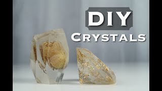 DIY CRYSTAL PAPERWEIGHTS [upl. by Ahkos545]