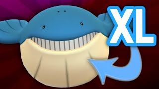 MAXED OUT XL WAILMER IS WAY BULKIER THAN I EXPECTED  Pokémon GO PvP [upl. by Leunamesoj518]