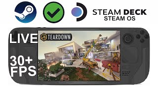 Teardown on Steam DeckOS in 800p 30Fps Live [upl. by Trace311]