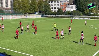 26MATCH CHAMPIONNAT U14 R LEOPOLD FC B vs U14 RWDM B [upl. by Wiburg]