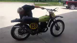 1974 Kawasaki KX 450 [upl. by Lefty409]