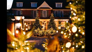 Festive Dining at Chewton Glen Hotel amp Spa [upl. by Arikahc936]