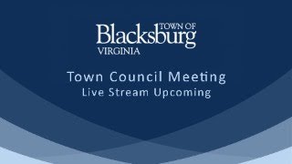 Blacksburg Town Council Meeting  March 26 2024 [upl. by Libove]