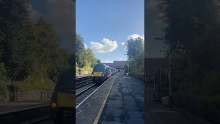 Train at Belper Derbyshire Meridian 222019 LondonSheffield [upl. by Alya]