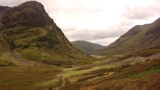 The Battlefields of Glencoe  The Massacre of Glencoe Scotland  European Waterways [upl. by Cowley380]