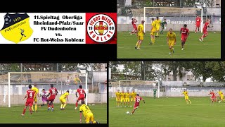 Oberliga RheinlandPfalzSaar FV Dudenhofen vs FC RotWeiss Koblenz [upl. by Ert]