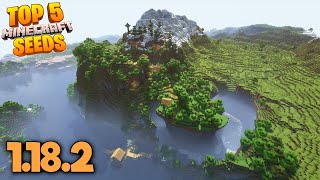 Top 5 CRAZY SEEDS for Minecraft 1182 Best Minecraft 1182 Seeds [upl. by Erbas]