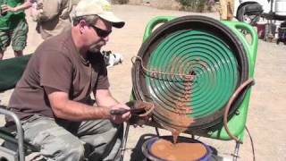 Keenes New Gold Concentrating Wheel 25quot first field test [upl. by Othella]