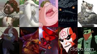 defeats of my favorite animated nondisney movie villains part 2 [upl. by Nitz]