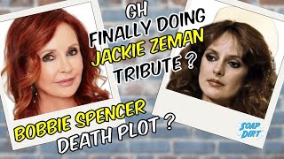 Bobbie Spencer Death amp Jackie Zeman Tribute Finally Coming on General Hospital gh generalhospital [upl. by Pettifer]