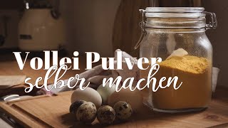 Eier haltbar machen  Trockenei Pulver zum Kochen und Backen einfach selber machen [upl. by Cirri639]