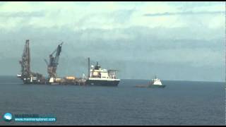 DRILL SHIP SAIPEM FDS MERCHANT NAVY [upl. by Erlond]