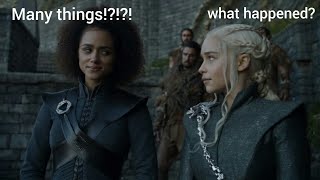 Missandei tells khaleesi about Grey worm Game of thrones season 7 episode 4 [upl. by Ellison]