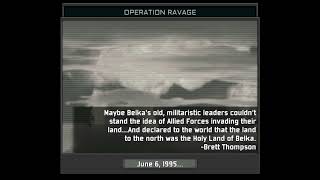 Project Ulysses Custom Super Event Operation Ravage Ace Combat HOI4 [upl. by Garrick41]