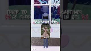 Tried dressing as Melanie Martinez MelanieMartinez dti roblox fypシ゚viral foryou [upl. by Notnerb403]