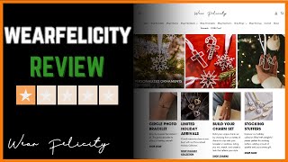 Wearfelicitycom Review  Is Wear Felicity Legit or Scam [upl. by Ynaffet]