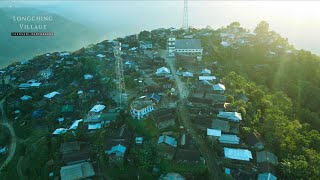 Longchang drone view  Mon Nagaland  Longching Village  Beautiful Village [upl. by Gaughan]