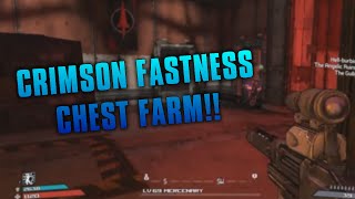 Borderlands CRIMSON FASTNESS CHEST FARM  Quick amp Easy Good Loot TUTORIAL [upl. by Natie352]