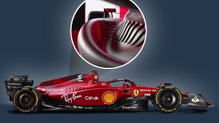 Ferraris GENIUS Sidepod Design [upl. by Friend389]