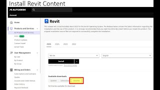 Install Revit 20242025 Content Library [upl. by Theodoric443]