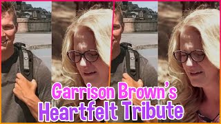 Paying Tribute to Garrison Christine Browns Heartfelt Message and the Brown Familys Heartbreak [upl. by Atniuq]