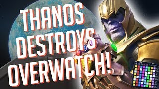 THANOS DESTROYS OVERWATCH Soundboard Pranks Hilarious Reactions [upl. by Annayk]