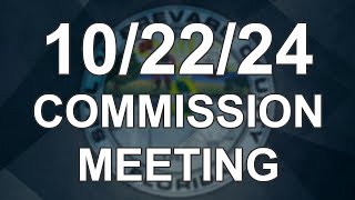 10222024  Brevard County Commission Meeting [upl. by Eninahpets]