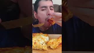 So nice and cheesy shorts mukbang cheese [upl. by Mudenihc850]