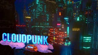 Cloudpunk Part 1 Taxi Gameplay [upl. by Yukio]