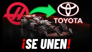 ¿Qué hará TOYOTA en la Fórmula 1 con Haas  Esto es lo que CAMBIARA [upl. by Noseyt412]