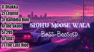 Sidhu Moose Wala Songs  Bass  Boosted [upl. by Yeleen43]