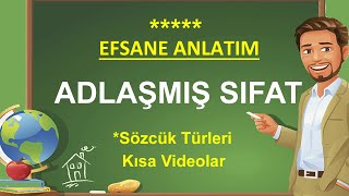 Sıfat  Adlaşmış Sıfat  Sözcük Türleri Konu Anlatımı  Adlaşmış Sıfat Nedir  NOKTA ATIŞ [upl. by Mcneely]