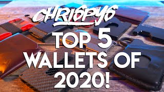 Chrispys Top 5 Wallets of 2020 [upl. by Hnad379]