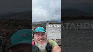 Appalachian Trail 2024 Katahdin summit appalachiantrail hiking still steppin [upl. by Ardnalac]