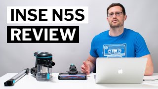 Inse Cordless Vacuum Review N5s  12 Tests and Analysis [upl. by Lekzehcey848]