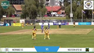 Werribee CC A 6th XI v Western Utd SC A Grade 2nd XI [upl. by Thibaud]