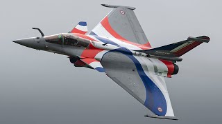 Rafale Solo Display  Duxford Summer Air Show 2024 4K [upl. by Ragg]