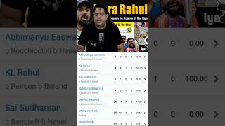 India A scorecard shorts cricket indiavsaustralia shortsfeed [upl. by Melisse]