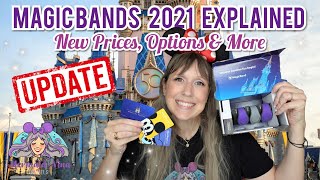 Disney Magic Bands 2021  MagicBands UPDATED amp EXPLAINED [upl. by Seuqcaj]