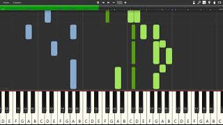 Nat King Cole  Unforgettable  Piano tutorial and cover Sheets  MIDI [upl. by Eimiaj]