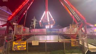 Inferno Off Ride POV at the 2024 Canfield Fair I Ended Up Riding It [upl. by Norad306]