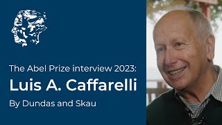 Luis A Caffarelli  The Abel Prize Interview 2023 [upl. by Ylimme]