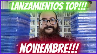 Lanzamientos TOP de NOVIEMBRE  Mes de JOYAZAS INDIE [upl. by Dela]