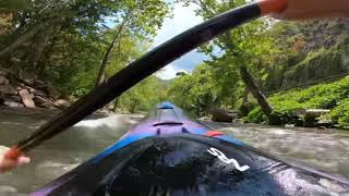 Nantahala river  kayaking [upl. by Ellednek]