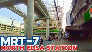 JULY 11 2024 THURSDAY MRT7 NORTH EDSA STATION NORTH AVENUE QUEZON CITY UPDATE [upl. by Hterrag]