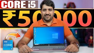 Budget Laptop For Students Hp 15 fd0070tu Intel Core i5  New Release 🚀 Best Buy Under Rs 50000 [upl. by Eniahpets]