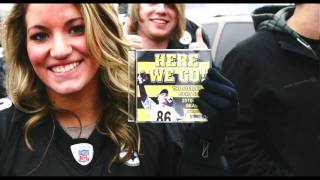 Here We Go Steelers 20102011  Roger Wood Official Music Video [upl. by Oliver]