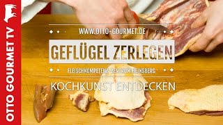 Geflügel perfekt zerlegen [upl. by Ahsuoj]