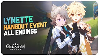 Lynette Hangout Event Full Story Checks amp Cats  Genshin Impact 45 [upl. by Louise691]