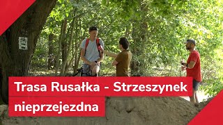 Trasa Rusałka  Strzeszynek grodzona i przekopana [upl. by Anawk]